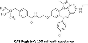 CAS Registry's 100 millionth substnace